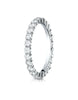 Benchmark-14K-White-Gold-2mm-High-Polish-Shared-Prong-Diamond-Eternity-Wedding-Band-Ring--Size-4--552572314KW04