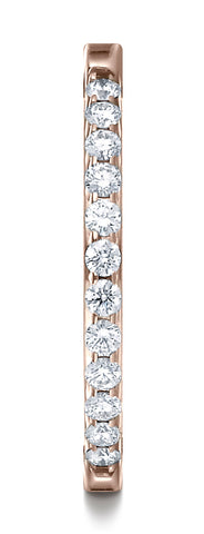 Benchmark-14K-Rose-Gold-2mm-High-Polish-Shared-Prong-12-Stone-Diamond-Wedding-Ring--.24Ct.--Size-4.5--55262114KR04.5