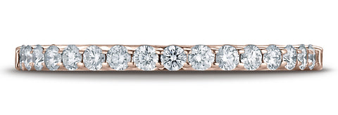 Benchmark-14K-Rose-Gold-2mm-High-Polish-Shared-Prong-16-Stone-Diamond-Wedding-Band-Ring--.32Ct.--Size-4.25--55262214KR04.25