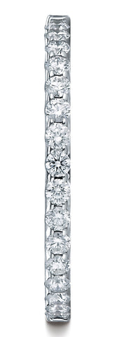 Benchmark-14K-White-Gold-2mm-High-Polish-Shared-Prong-16-Stone-Diamond-Wedding-Band--.32Ct.--Size-4.5--55262214KW04.5