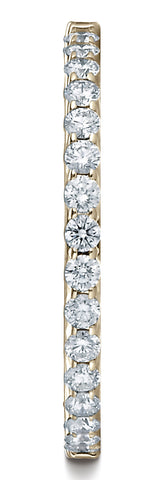 Benchmark-14K-Yellow-Gold-2mm-High-Polish-Shared-Prong-16-Stone-Diamond-Wedding-Band--.32Ct.--Size-4.5--55262214KY04.5