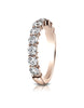 Benchmark-14k-Rose-Gold-3mm-high-polish-Shared-Prong-9-Stone-Diamond-Ring--0.99Ct.--Size-4--553502214KR04