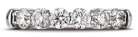 Benchmark-14k-White-Gold-3mm-high-polish-Shared-Prong-6-Stone-Diamond-Ring--0.96Ct.--Size-4.25--553506114KW04.25