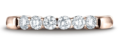 Benchmark-14K-Rose-Gold-3mm-High-Polish-Shared-Prong-6-Stone-Diamond-Wedding-Band-Ring--.48Ct.--Size-4.25--553592114KR04.25