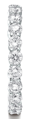 Benchmark-14K-White-Gold-3mm-High-Polish-Shared-Prong-Diamond-Eternity-Wedding-Band-Ring--Size-4.5--553592314KW04.5