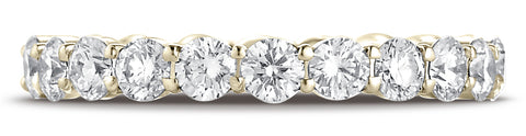Benchmark-14K-Yellow-Gold-3mm-High-Polish-Shared-Prong-Diamond-Eternity-Wedding-Band-Ring--Size-4.25--553592314KY04.25
