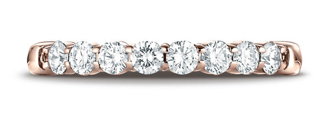 Benchmark-14K-Rose-Gold-3mm-High-Polish-Shared-Prong-8-Stone-Diamond-Wedding-Band-Ring--.48Ct.--Size-4.25--55382114KR04.25