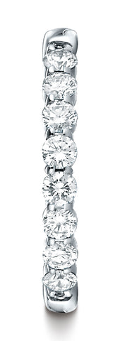 Benchmark-14K-White-Gold-3mm-High-Polish-Shared-Prong-8-Stone-Diamond-Wedding-Ring--.48Ct.--Size-4.5--55382114KW04.5