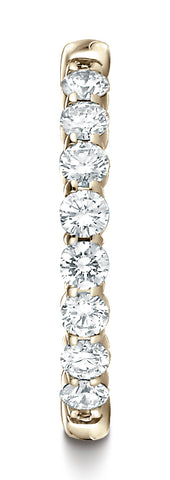 Benchmark-14K-Yellow-Gold-3mm-High-Polish-Shared-Prong-8-Stone-Diamond-Wedding-Band--.48Ct.--Size-4.5--55382114KY04.5