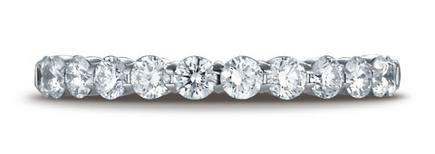 Benchmark-14K-White-Gold-3mm-High-Polish-Shared-Prong-12-Stone-Diamond-Wedding-Ring--.72Ct.--Size-4.25--55382214KW04.25