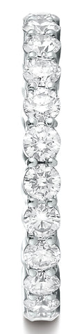 Benchmark-14K-White-Gold-3mm-High-Polish-Shared-Prong-Diamond-Eternity-Wedding-Band-Ring--Size-4.5--55382314KW04.5