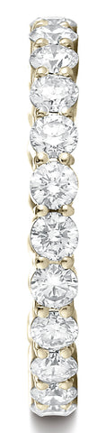 Benchmark-14K-Yellow-Gold-3mm-High-Polish-Shared-Prong-Diamond-Eternity-Wedding-Band-Ring--Size-4.5--55382314KY04.5