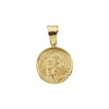 13.00 mm St. Joseph Medal in 18K Yellow Gold