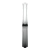 14k White Gold 2.5mm Comfort Fit Edge Band , Size 5.5