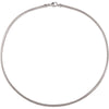 Sterling Silver 2.75mm Solid Foxtail 18" Chain