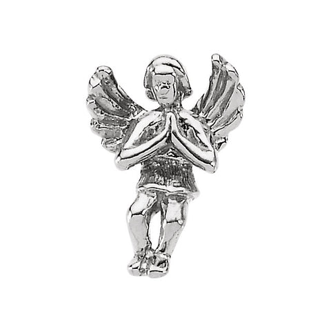 Sterling Silver Praying Angel Lapel Pin