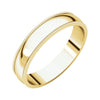 04.00 mm Light Milgrain Band in 10K Yellow Gold ( Size 12 )