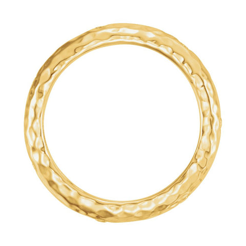 14k Rose Gold 1/6 CTW Diamond Ring, Size 7