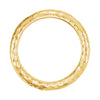 14k Rose Gold 1/6 CTW Diamond Ring, Size 7