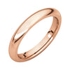 10k Rose Gold 5mm Comfort Fit Band, Size 10