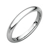 Palladium 2.5mm Comfort-Fit Band, Size 4.5