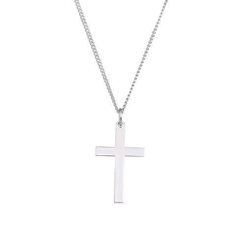 Sterling Silver Cross Necklace