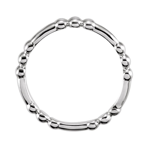 Sterling Silver Stackable Ring, Size 6