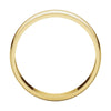 14k Yellow Gold 5mm Light Milgrain Band, Size 12