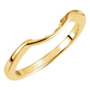 Wedding Band for Matching Engagement Ring with 05.80 mm Center Stone in 14k Yellow Gold ( Size 6 )