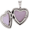 Sterling Silver Locket with Cross