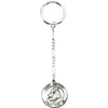 St. Anthony Key Chain in Sterling Silver