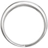 14k White Gold Freeform Ring, Size 7