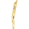 14k Yellow Gold Butterfly & Floral-Inspired Necklace or Center