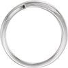 Sterling Silver Criss-Cross Ring, Size 7