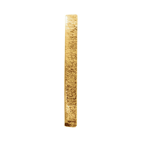 14k Yellow Gold Number "0"