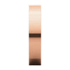14k Rose Gold 4mm Square Comfort Fit Band, Size 10.5