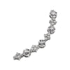14k White Gold 2 1/2 CTW Diamond 7.5" Bracelet