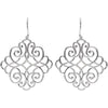 Sterling Silver Filigree Scroll Earrings