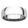 Continuum Sterling Silver 6mm Light Comfort Fit Band, Size 10