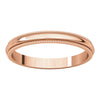 14k Rose Gold 2.5mm Milgrain Band, Size 6
