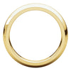 14k Yellow Gold 4mm Comfort Fit Band, Size 5