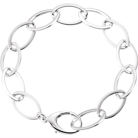 Sterling Silver Link Bracelet