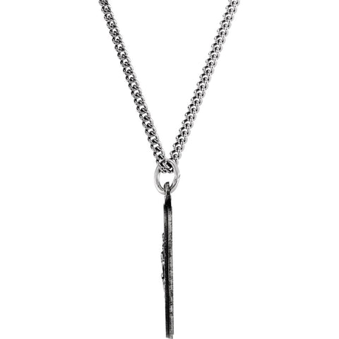 Sterling Silver 18mm St. Christopher U.S. Air Force Medal 18" Necklace