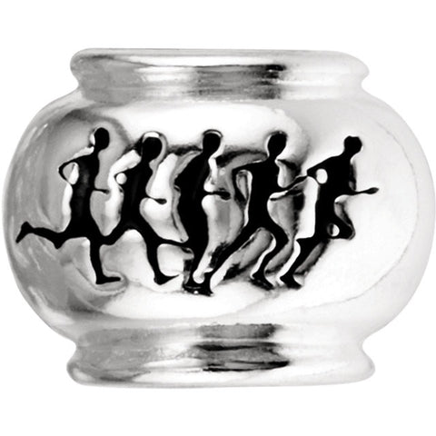 Kera Running Group Bead in Sterling Silver