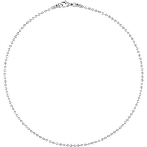 2.4mm Stainless Steel Bead Chain