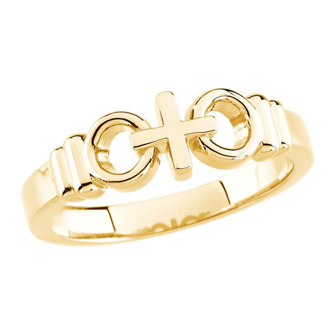 14k Yellow Gold Joined By Christ™ Ring, Size 6