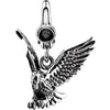 American Eagle Charm in Sterling Silver
