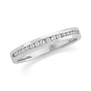 Platinum Anniversary Band, Size 6
