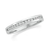 1/6 CTTW Diamond Anniversary Band in Platinum (Size 6 )
