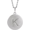 18 Inch 0.005 ct. Diamond Necklace in Sterling Silver